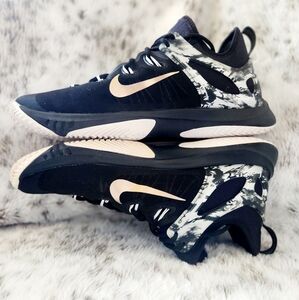 Nike Zoom Hyperrev Men's Black/White/Gold Size 9.5 705370-071 (2014)